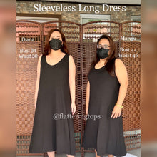 Load image into Gallery viewer, Sleeveless Long Dress (fits up to 3XL)