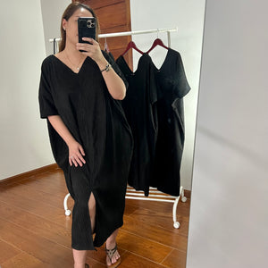 Slimming Vneck Dress (fits up to 3XL)