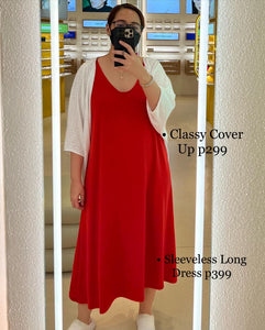 Sleeveless Long Dress (fits up to 3XL)