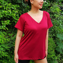 Load image into Gallery viewer, Sexy Vneck Deep (hint of cleavage)
