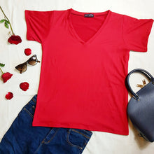 Load image into Gallery viewer, Sexy Vneck Deep (hint of cleavage)
