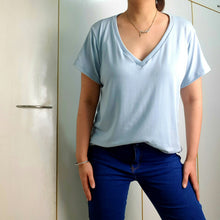 Load image into Gallery viewer, Sexy Vneck Deep (hint of cleavage)
