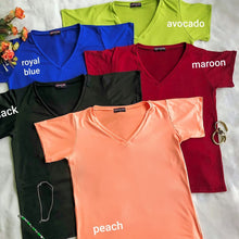 Load image into Gallery viewer, Sexy Vneck Deep (hint of cleavage)
